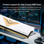JUHOR RAM DDR5 16GB 5600MHz 6000MHz 4800MHz DIY Computer Gaming Desktop Memory - Gamers Point Bahrain