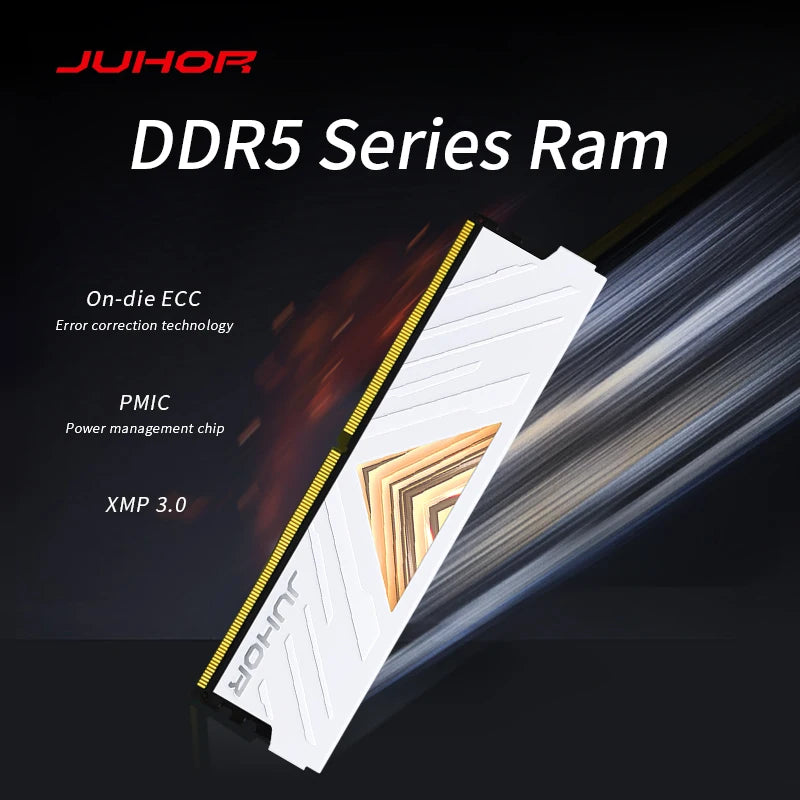 JUHOR RAM DDR5 16GB 5600MHz 6000MHz 4800MHz DIY Computer Gaming Desktop Memory
