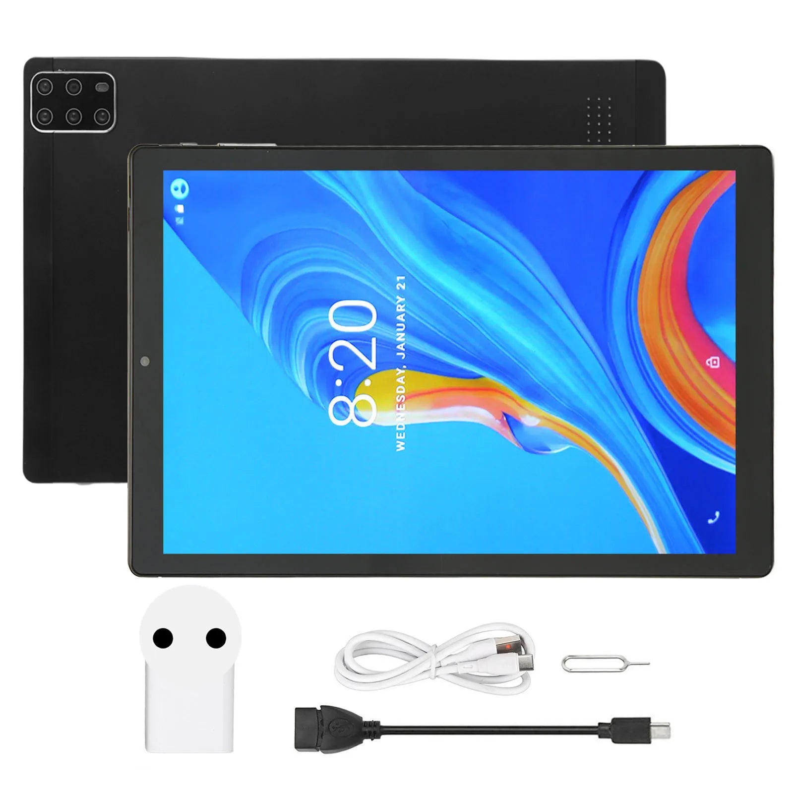 10.1 Inch Tablet for Android 12.0 5G WiFi 6GB 128GB Front 2MP Rear 5MP 10  CPU Tablet PC 5G WiFi Tablet 6GB Tablet Tablet PC