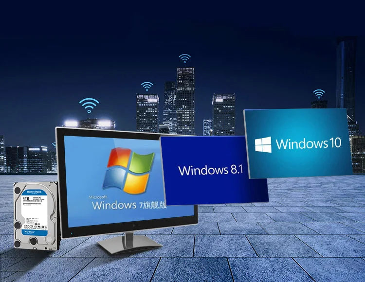 Western Digital WD BLUE 4TB 6TB 3.5" Hard Drive Disk SATA III 5400 RPM 500GB 1T 2TB HD Hard disk For Monitoring Desktop Computer