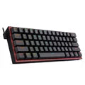 REDRAGON Fizz K617 RGB USB Mini Mechanical Gaming Wired Keyboard Red Switch 60%