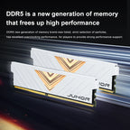 JUHOR RAM DDR5 16GB 5600MHz 6000MHz 4800MHz DIY Computer Gaming Desktop Memory - Gamers Point Bahrain