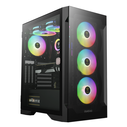Starter Gamer Bundle — Ryzen 5 7500F, RTX 5060, 16GB DDR5, 1TB NVMe, AOC 24G4 180Hz Gamers Point Personal Computer  Gamers Point