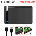 TISHRIC HDD Case SATA to USB3.0  HDD Enclosure 2.5 inch Hard Drive Case Support  6Gbps Mobile External HDD Case for PC Laptop - BAHRAIN TISHRIC CASE  Gamers Point