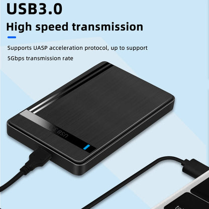 TISHRIC HDD Case SATA to USB3.0  HDD Enclosure 2.5 inch Hard Drive Case Support  6Gbps Mobile External HDD Case for PC Laptop - BAHRAIN