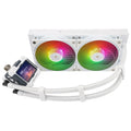 Thermalright FROZEN WARFRAME 240 ARGB 240mm CPU Lequid Cooler “With 2.4 inch LCD screen” (White) Thermalright Liqued Cooler  Gamers Point