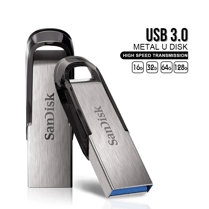 USB3.0 SanDisk USB Flash Drives 256GB Pen Drive Ultra Flair Pendrive Real Capacity 32GB USB Gamers Point 5.000 