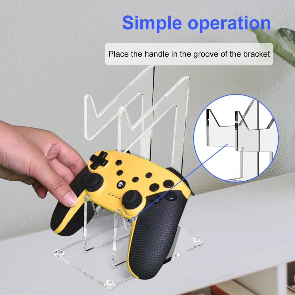 Universal 2/1 layer Controller Holder Gamepad Stand for PS5/PS4/Switch Pro/Xbox Elite/Xbox/Xbox 360 Games Console Accessories - BAHRAIN STAND Gamers Point 3.800 