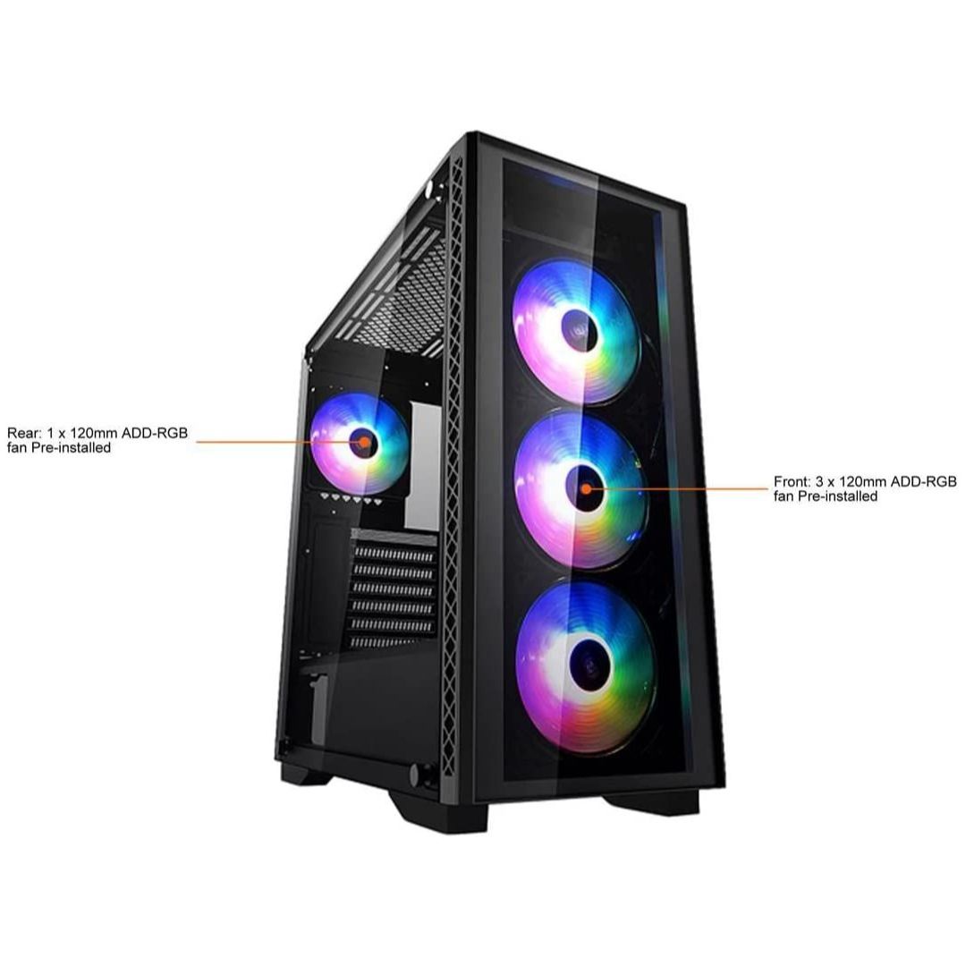 DeepCool Matrexx 50 Black Mid-Tower Case - BAHRAIN Cases Gamers Point 39.000 