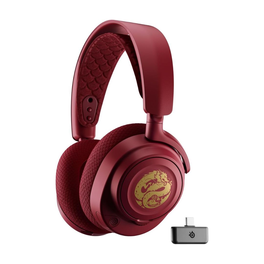 SteelSeries Arctis Nova 7 Wireless Gaming Headset – Dragon Edition