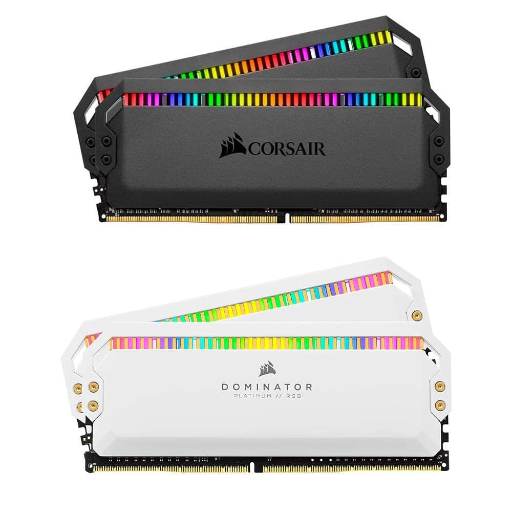 Corsair Dominator Platinum RGB DDR4 16GB (2×8GB) 3200MHz High-Performance Memory