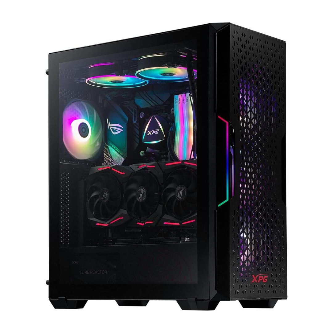 XPG STARKER AIR Mid-Tower ATX Case - WHITE BAHRAIN Cases Gamers Point 59.000 