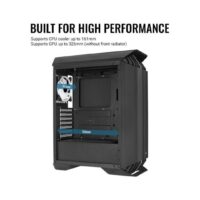 Aerocool Gladiator V1 Mid-Tower Case - Black ARGB Case - GAMERS POINT BAHRAIN Cases Gamers Point 29.000 