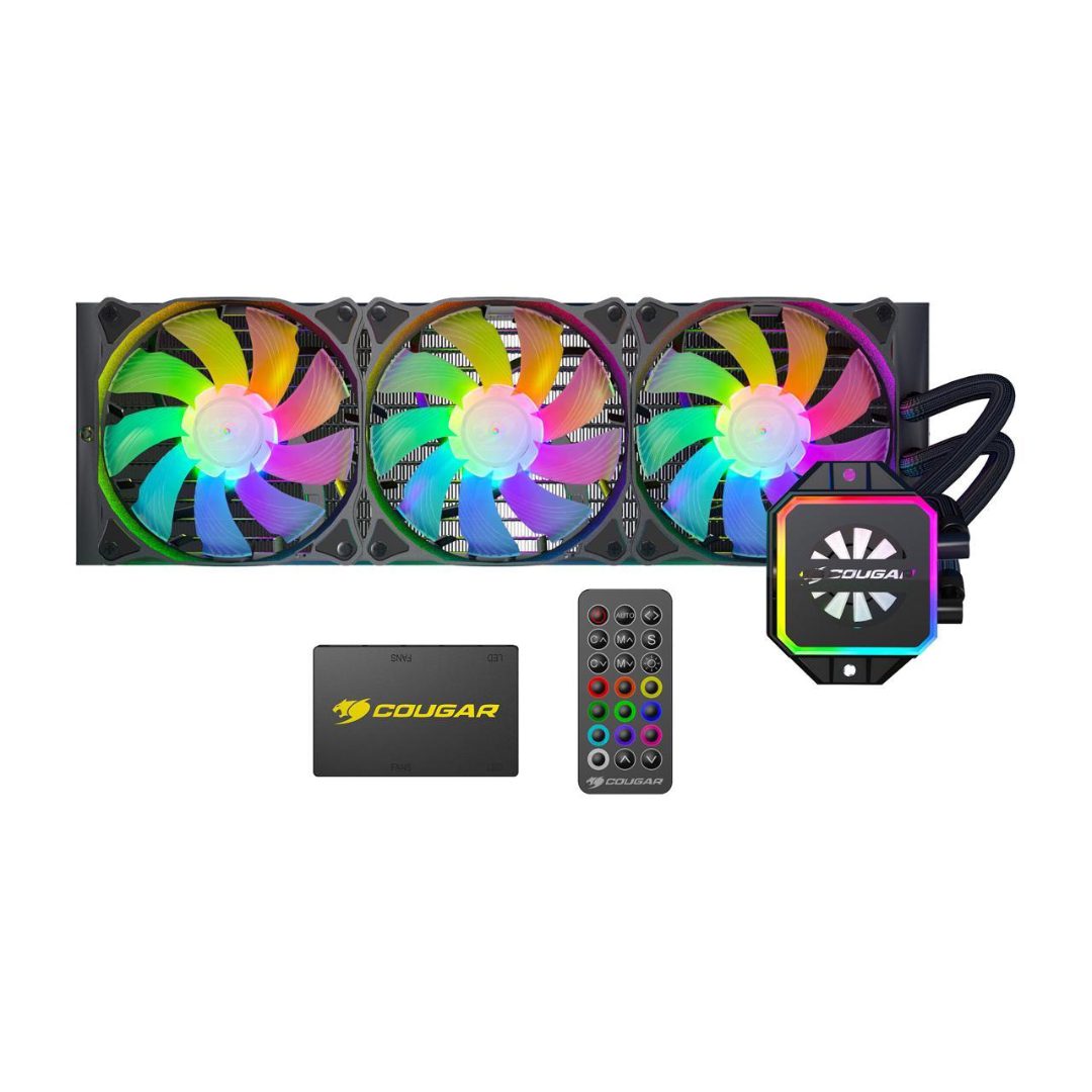 Cougar Helor ARGB 360mm Liquid Cooler - Black - GPC Water Cooler Gamers Point 49.000 