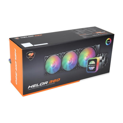 Cougar Helor ARGB 360mm Liquid Cooler - Black - GPC Water Cooler Gamers Point 49.000 