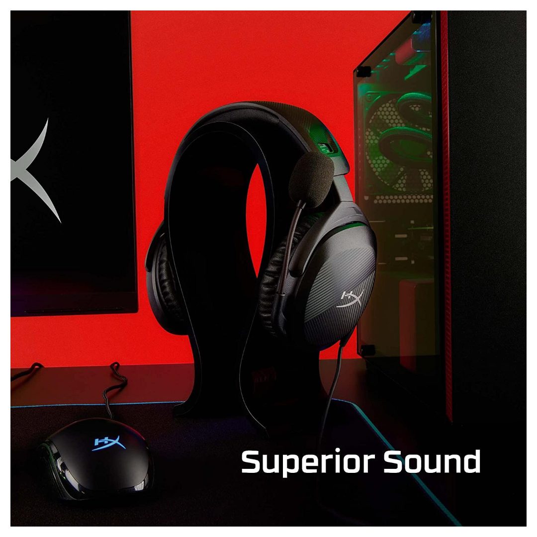 HyperX Cloud Stinger 2 Wired Headset - Black - GPC Headset Gamers Point 29.000 