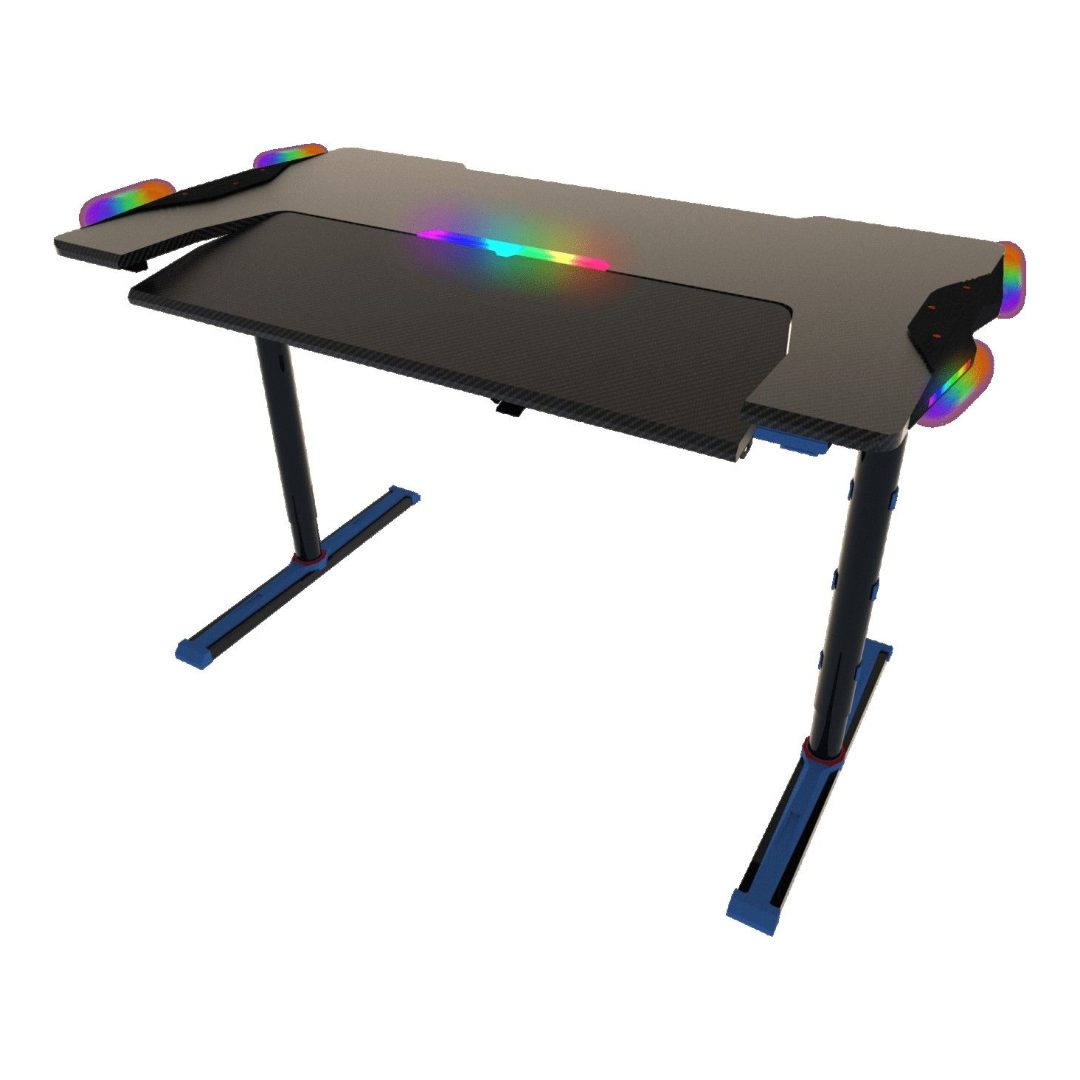 Twisted Minds GDTS-4 Height Adjustable Gaming Desk Table Gaming Table Gamers Point 99.000 