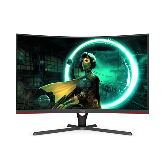 AOC CQ32G3SE 31.5" 2K Gaming Monitor Curved 165Hz, 1ms -Now Buy From Gamers Point Store Arad With Best Discounted Price  Call Us Now +973-36820393  Delivery available to all bahrain QHD (2K) Gamers Point 135.000 