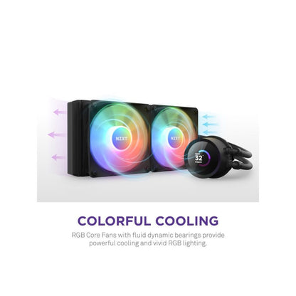 NZXT Kraken RGB 240mm AIO RGB CPU Cooler LCD Display-GPC Water Cooler Gamers Point 89.000 