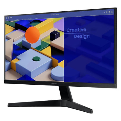 SAMSUNG 27'' 27inch Essential Full HD Flat Monitor, IPS, 75Hz, Borderless Design - LS27C310EAMXUE - Now Buy From Gamers Point Store Arad With Best Discounted Price Call Us Now +973-36820393 Delivery available to all bahrain Full HD Gamers Point 79.000 