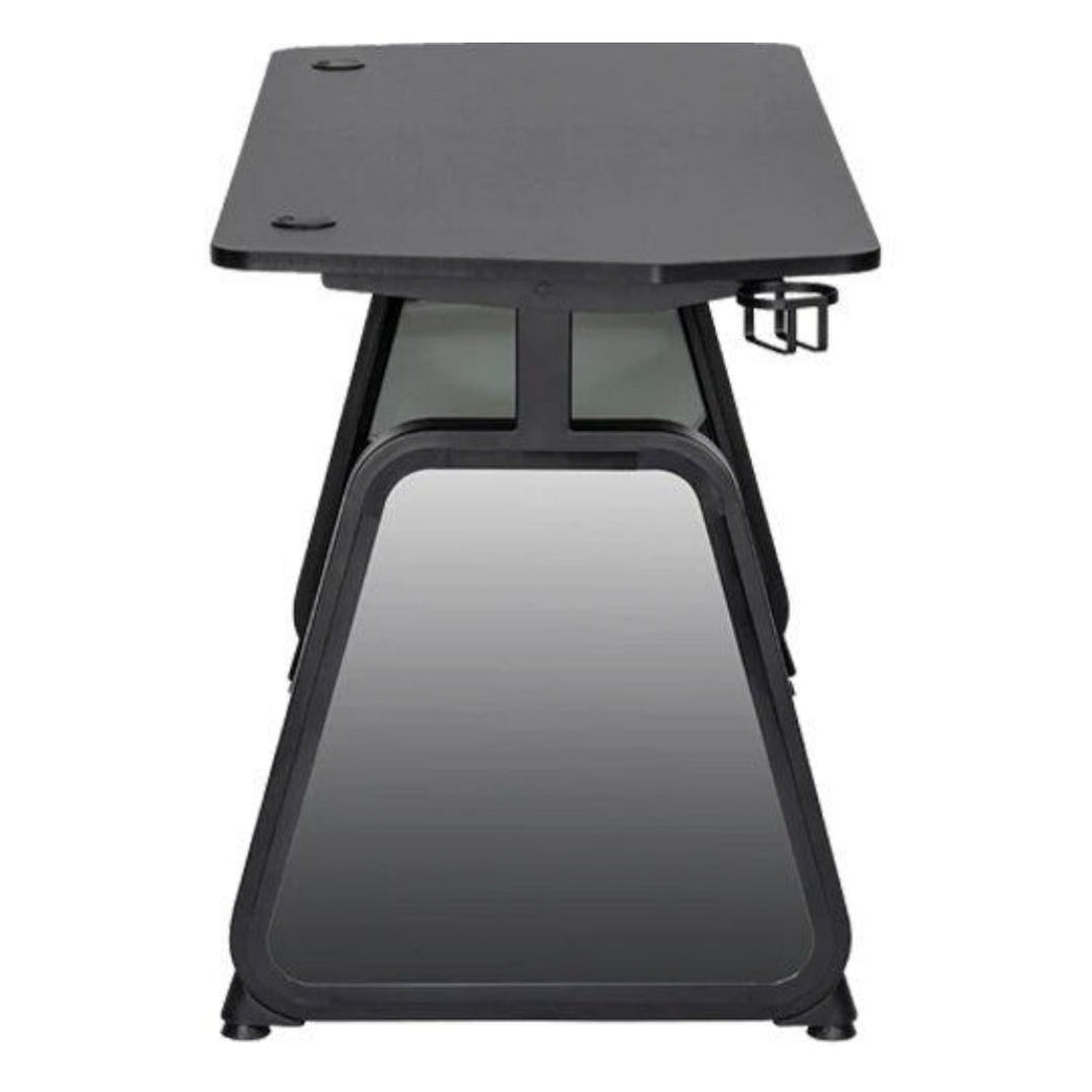 Twisted Minds Infinity Gaming Desk with Mirror Legs TM-GMD12-D1