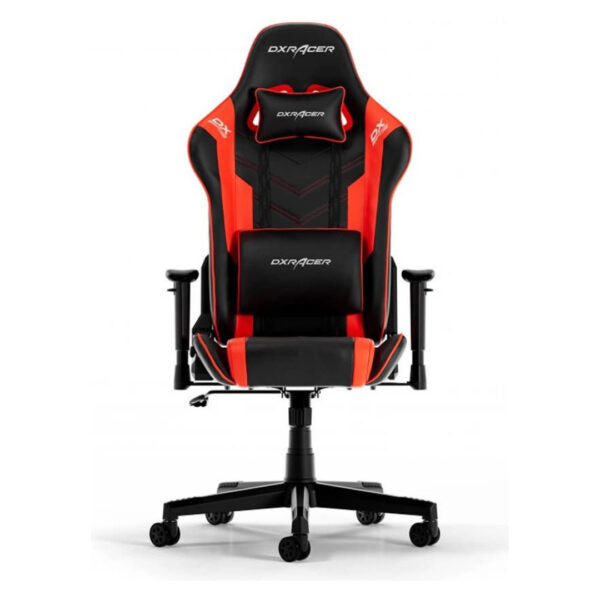 DXRacer Prince Series P132 Gaming Chair - Black/Red | GC-P132-NR-F2-158 - Now Buy From Gamers Point Store Arad With Best Discounted Price Call Us Now +973-36820393 Delivery available to all bahrain Gaming Chairs Gamers Point 79.000 