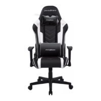 DXRacer Prince Series P132 Gaming Chair - Black/White Now Buy From Gamers Point Store Arad With Best Discounted Price Call Us Now +973-36820393 Delivery available to all bahrain Gaming Chairs Gamers Point 79.000 