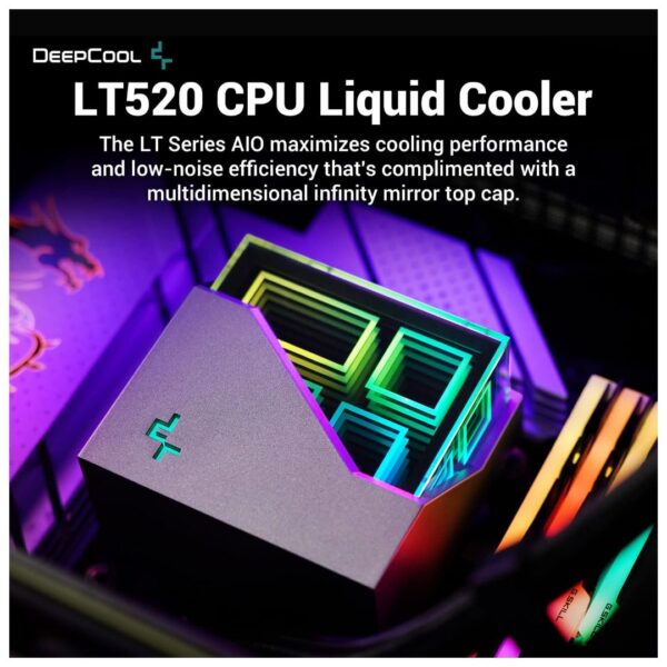 Deepcool LT520 AIO 240mm CPU Liquid Cooler - GPC Water Cooler Gamers Point 55.000 