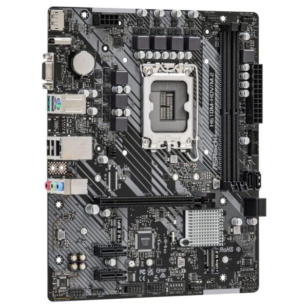 Asrock H610M-HDV/M.2 R2.0 Motherboard - Now Buy From Gamers Point Store Arad With Best Discounted Price Call Us Now +973-36820393 Delivery available to all bahrain Intel Motherboard Gamers Point 49.000 