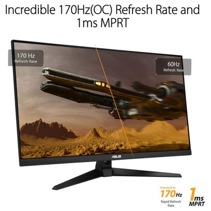 ASUS TUF Gaming 32” 32inch 2K QHD, 170Hz, VA, 1ms Gaming Monitor - VG32AQA1A - Now Buy From Gamers Point Store Arad With Best Discounted Price Call Us Now +973-36820393 Delivery available to all bahrain QHD (2K) Gamers Point 175.000 