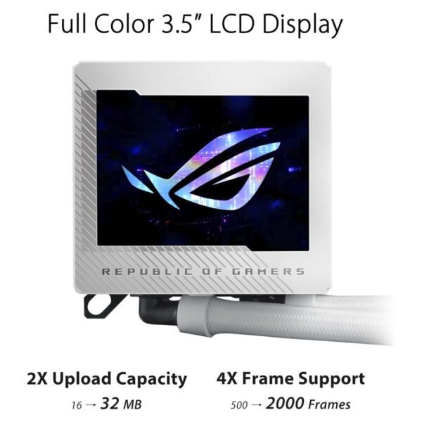 ASUS ROG Ryujin III 360mm ARGB LCD CPU Water Cooler - WHITE Water Cooler Gamers Point 189.000 