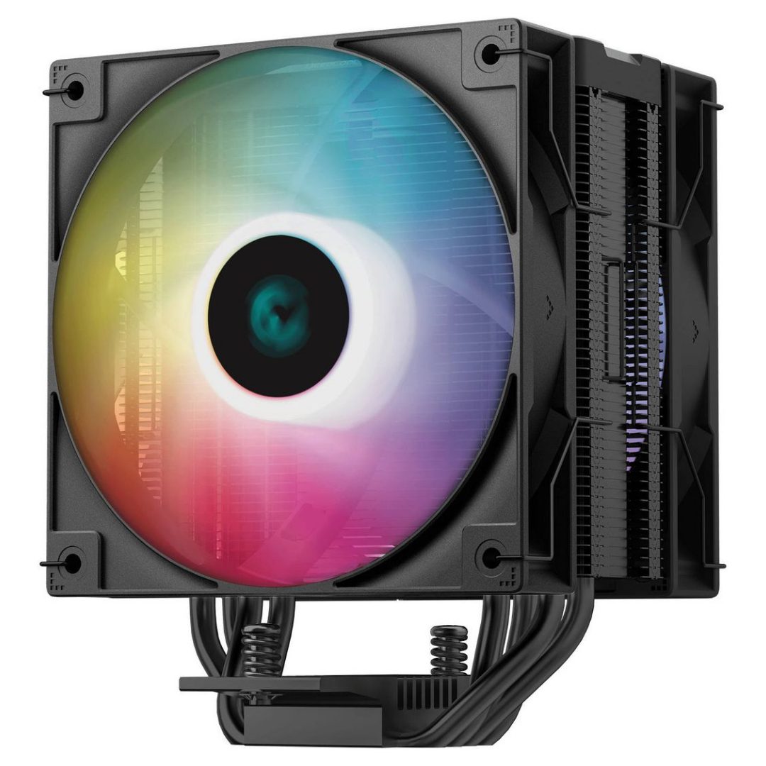 DEEPCOOL CPU Air Cooler AG400 DIGITAL PLUS Dual Fan Single Tower
