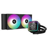 DEEPCOOL AIO Liquid Cooler LD240 DIGITAL A-RGB (LED Digital Display) - GPC Water Cooler Gamers Point 48.000 