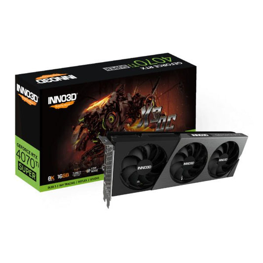 Inno3D Geforce RTX 4070 Ti Super Triple Fan OC Graphics Card - Now Buy From Gamers Point Store Arad With Best Discounted Price Call Us Now +973-36820393 Delivery available to all bahrain Graphics Card (GPU) Gamers Point 359.000 