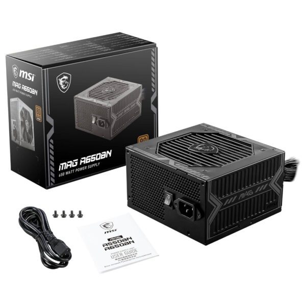 MSI MPG A650BN 650W Power Supply 80+ Bronze PSU - BAHRAIN Power Supply (PSU) Gamers Point 36.000 