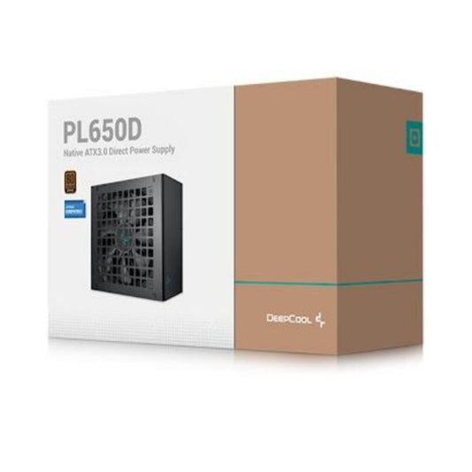 Deepcool PL Series Power Supply Bronze ATX 3.0 PCIe 5.0 - 650W Power Supply (PSU) Gamers Point 34.000 