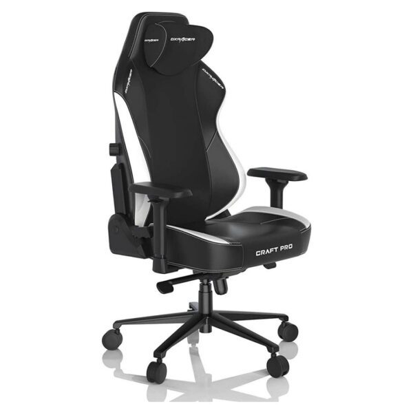 DXRacer Craft Pro Gaming Chair - Black/White - Now Buy From Gamers Point Store Arad With Best Discounted Price Call Us Now +973-36820393 Delivery available to all bahrain Gaming Chairs Gamers Point 159.000 