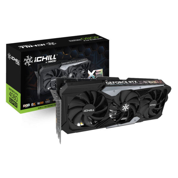 Inno3D Geforce RTX 4080 Super iChill Edition Graphics Card - Now Buy From Gamers Point Store Arad With Best Discounted Price Call Us Now +973-36820393 Delivery available to all bahrain Graphics Card (GPU) Gamers Point 479.000 