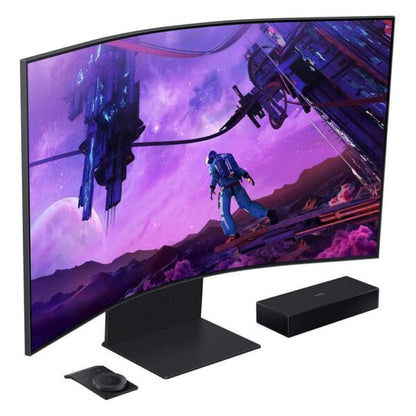 SAMSUNG 55" 55inch Odyssey Ark 4K UHD 165Hz Curved Quantum Mini LED Gaming Monitor | LS55BG970NMXUE - Now Buy From Gamers Point Store Arad With Best Discounted Price Call Us Now +973-36820393 Delivery available to all bahrain UHD (4K) Gamers Point 650.000 