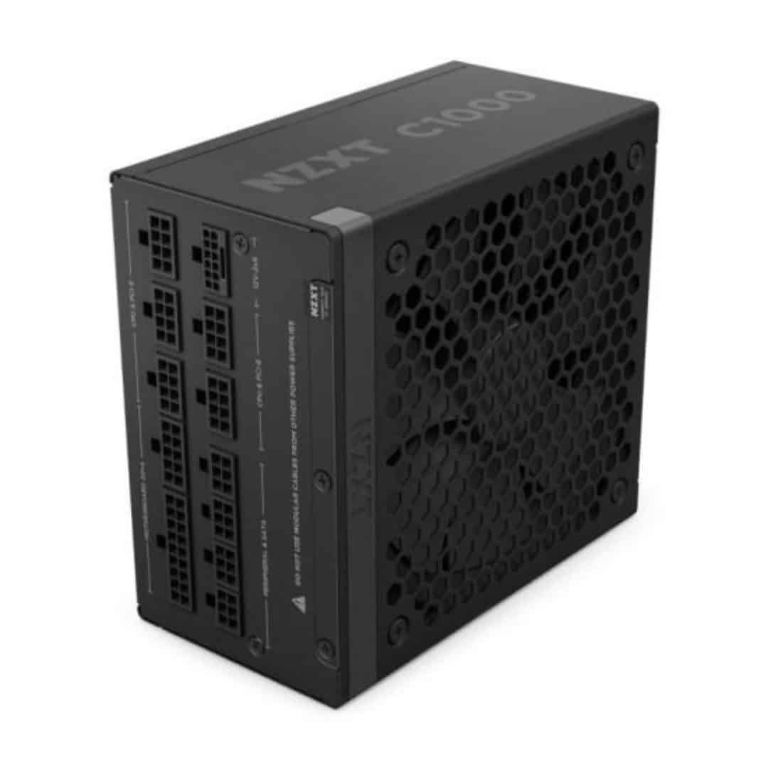 NZXT C1000 80 Plus Gold Fully Modular ATX 3.1 Power Supply 1000W - Black