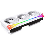 XFX Mercury RX 9070 XT OC Gaming Edition 16GB G6 3xDP GPU – White