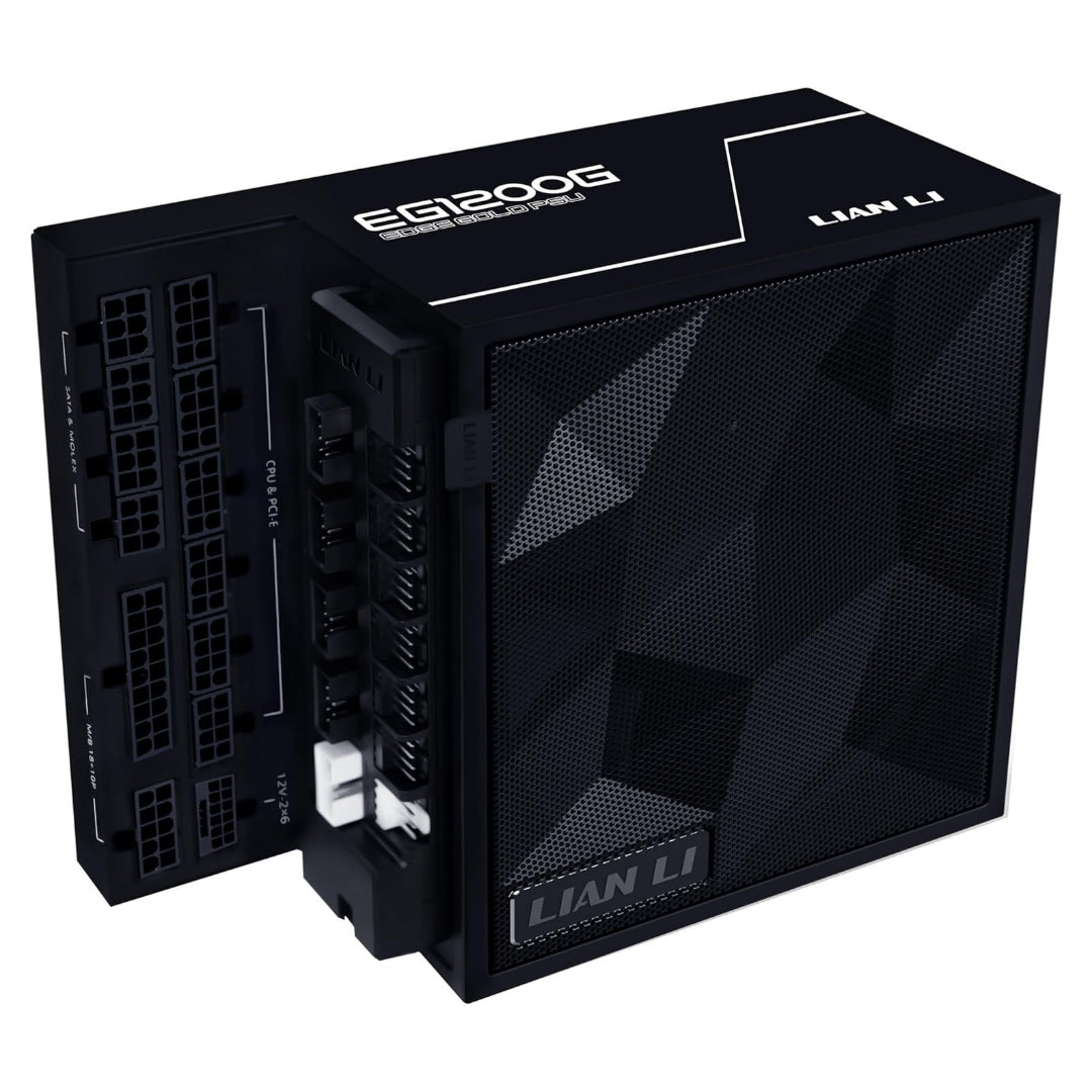 LIAN LI Edge Series 1200W ATX 3.1 80+ Gold Fully Modular Power Supply - Black