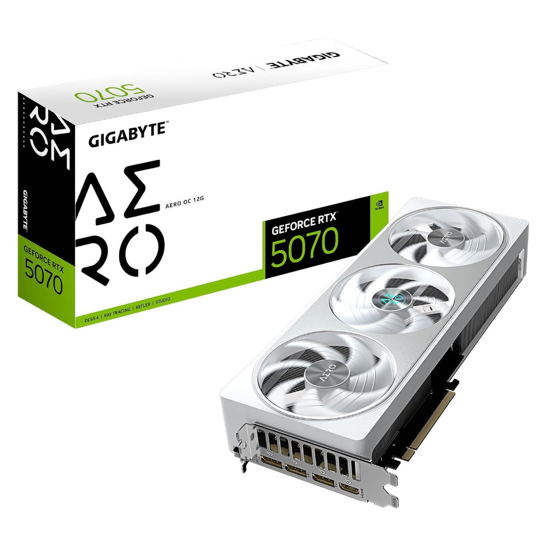 GIGABYTE GeForce RTX 5070 AERO OC 12G Graphics Card