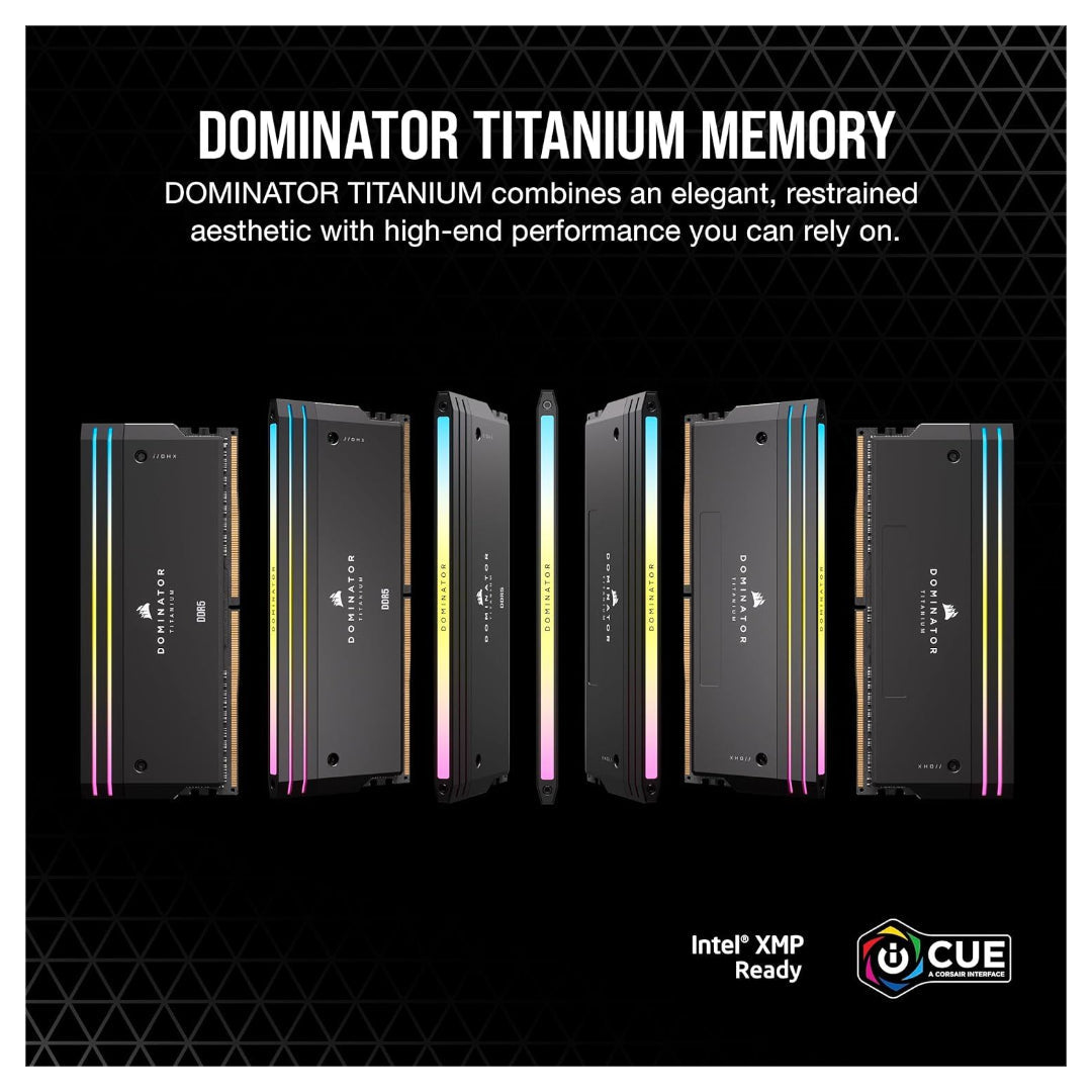 Corsair Dominator Platinum RGB DDR5 64GB (2×32GB) 6000MT/s Performance