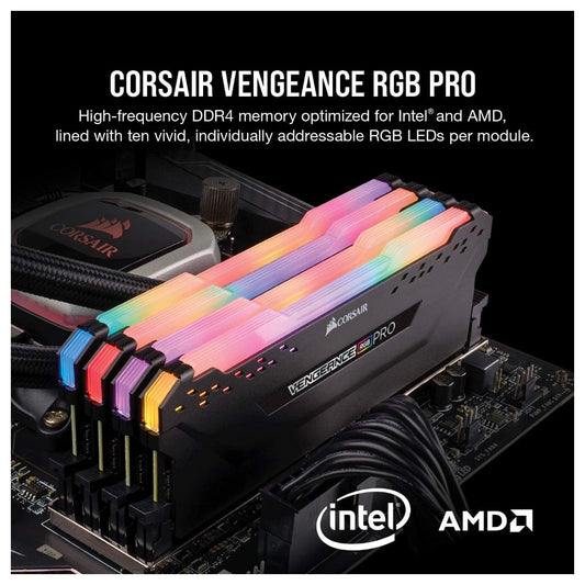 Corsair Vengeance RGB PRO 32GB (2×16GB) DDR4 3200MHz RGB Memory