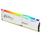 Kingston Fury Beast White RGB EXPO 64GB (2×32GB) 6000MT/s DDR5