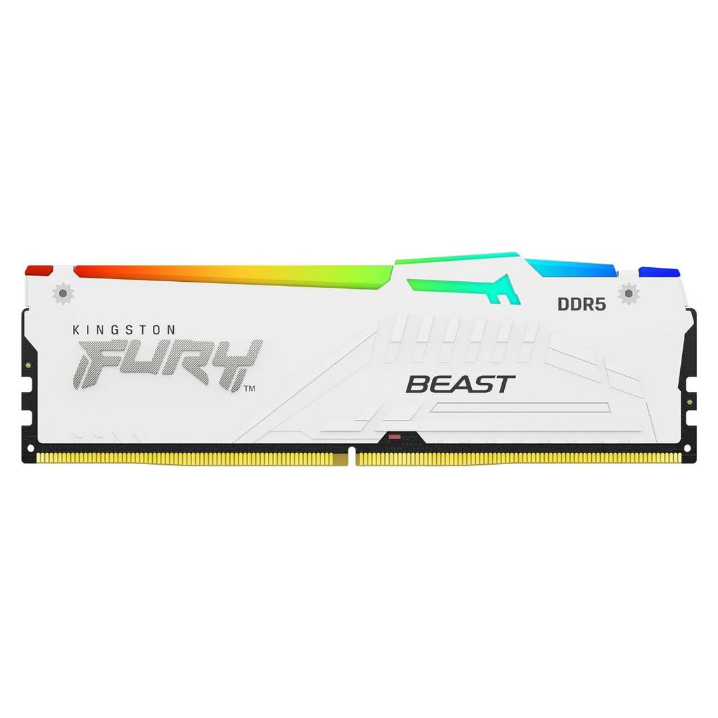 Kingston Fury Beast White RGB EXPO 64GB (2×32GB) 6000MT/s DDR5