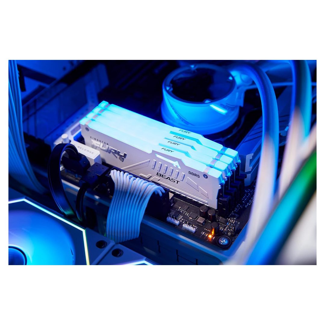 Kingston Fury Beast DDR5 — 32GB (2×16GB) 6000MT/s CL36 RGB