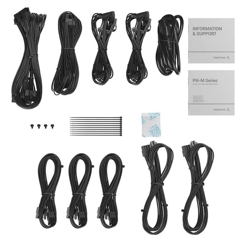 DeepCool PN1000M — 1000W 80 PLUS Gold Fully Modular ATX 3.1 PSU
