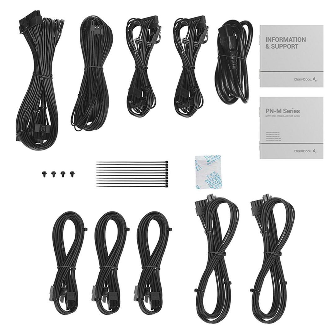 DeepCool PN1000M — 1000W 80 PLUS Gold Fully Modular ATX 3.1 PSU